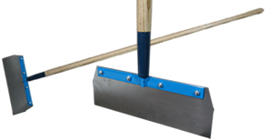 14 inch Heavy Duty Floor Scraper w/ Wood handle
