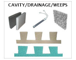 Cavity/Drainage/Weeps