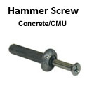 Zamac Hammer Screw